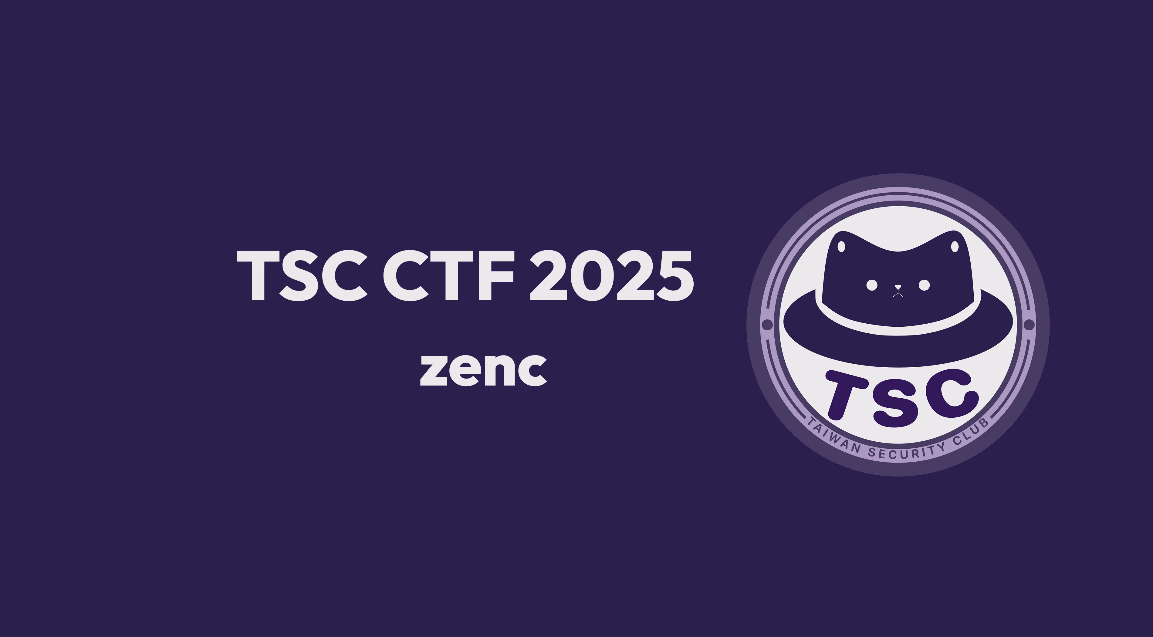 TSC CTF Individual 2025 - Writeup