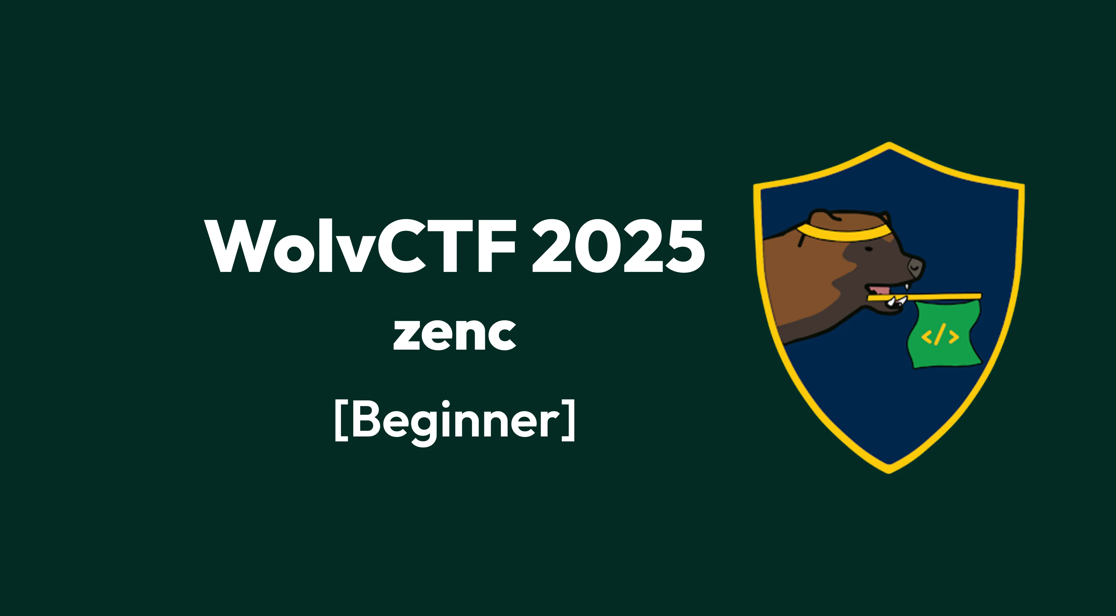 WolvCTF 2025 Writeup - [Beginner]